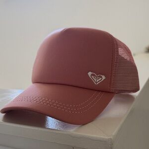 Roxy Dusty Rose Mesh-Back Trucker Hat